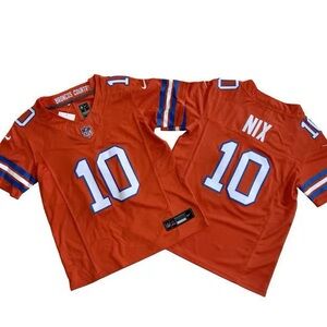 Kids Denver Broncos Bo Nix Jersey Youth S